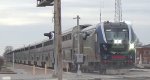 Amtrak 390 with a huge consist